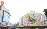 Hà Nội trang trí đèn, hoa trang nhã đón Tết Nguyên đán 2018